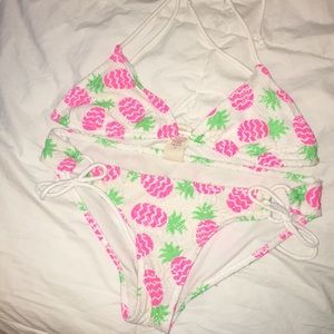 Pineapple string bikini